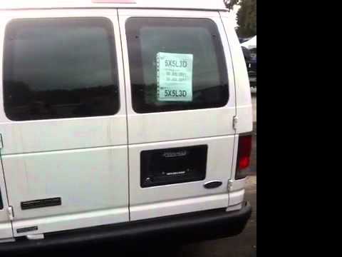 2008 Ford Econoline Cargo Van E 250 Ext Commercial Full Size Cargo Van