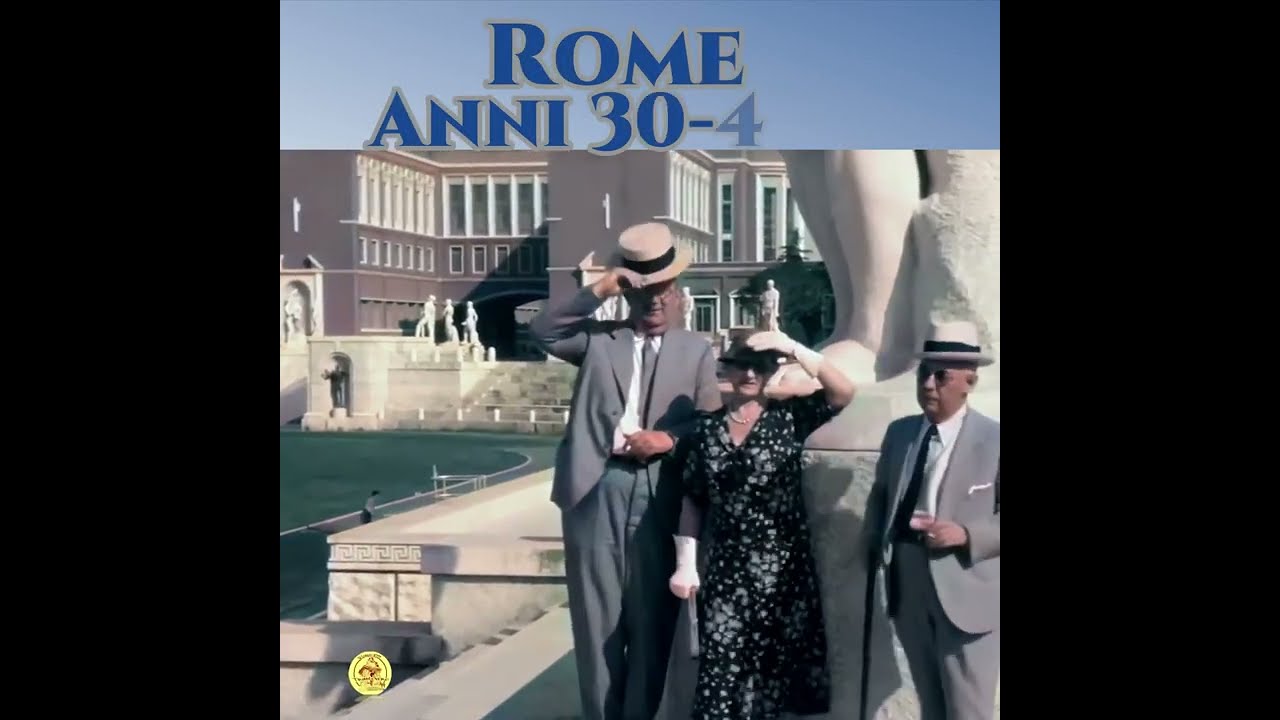 Roma anni 30-40 #color #cult