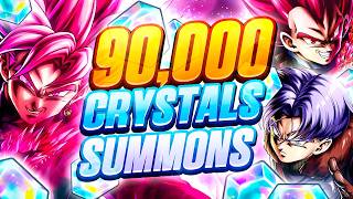 INSANE BROLY CRACK LUCK Legend Rare Goku Black Rose Ultra Supervillain Summons | Dragon Ball Legends