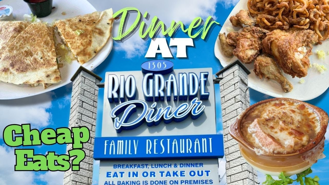 Dinner at Rio Grande Diner – BUDGET FRIENDLY or BUST?! | Wildwood, NJ 2025