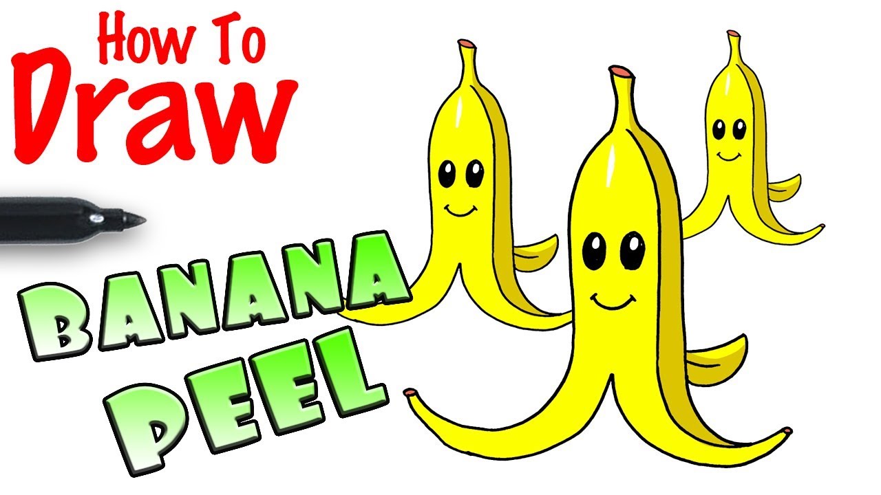 Banana Peel Drawing