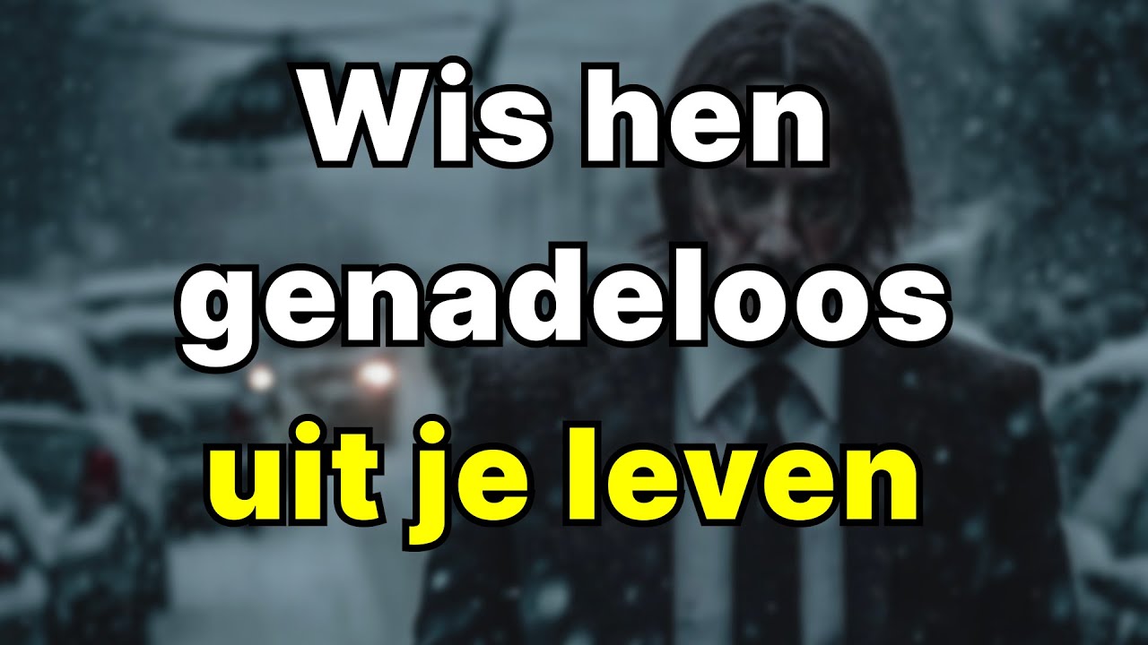 Wis hen stilletjes uit je leven en kijk hoe hun realiteit instort