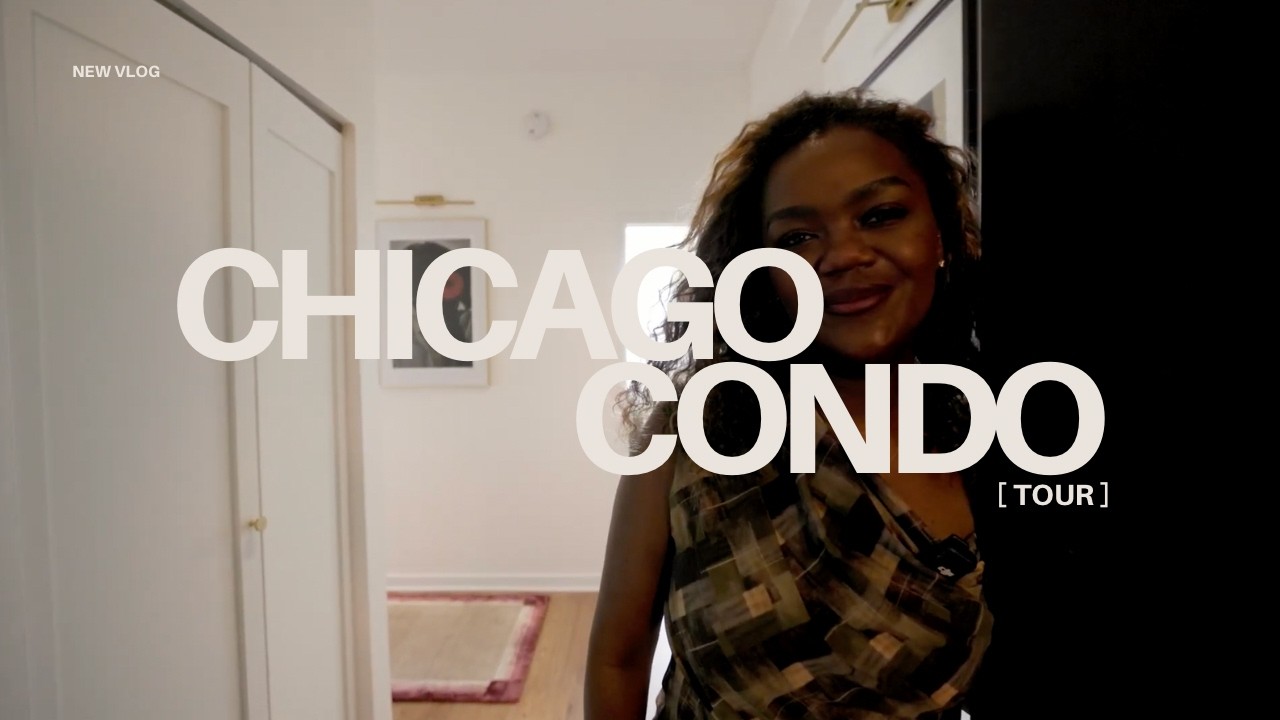 CHICAGO CONDO TOUR | Art-Filled Chicago Condo with Boutique Hotel Vibes