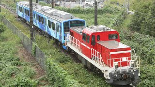 【甲種輸送】 DD200-9+FV-E991系 HYBARI 2両 東高島～桜木町通過