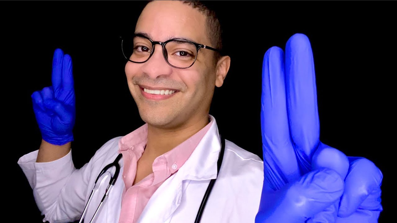 ASMR Nervios Craneales (Examen Medico Español)