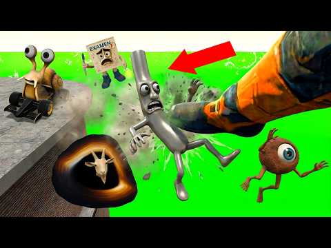 Spartan Kicking Brainrot Italian Memes into The Toxic Ocean | Garry's Mod