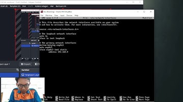 Konfigurasi Database Server DEBIAN 9 di VirtualBox