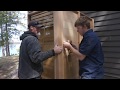 Pure Cube Outdoor Sauna Assembly
