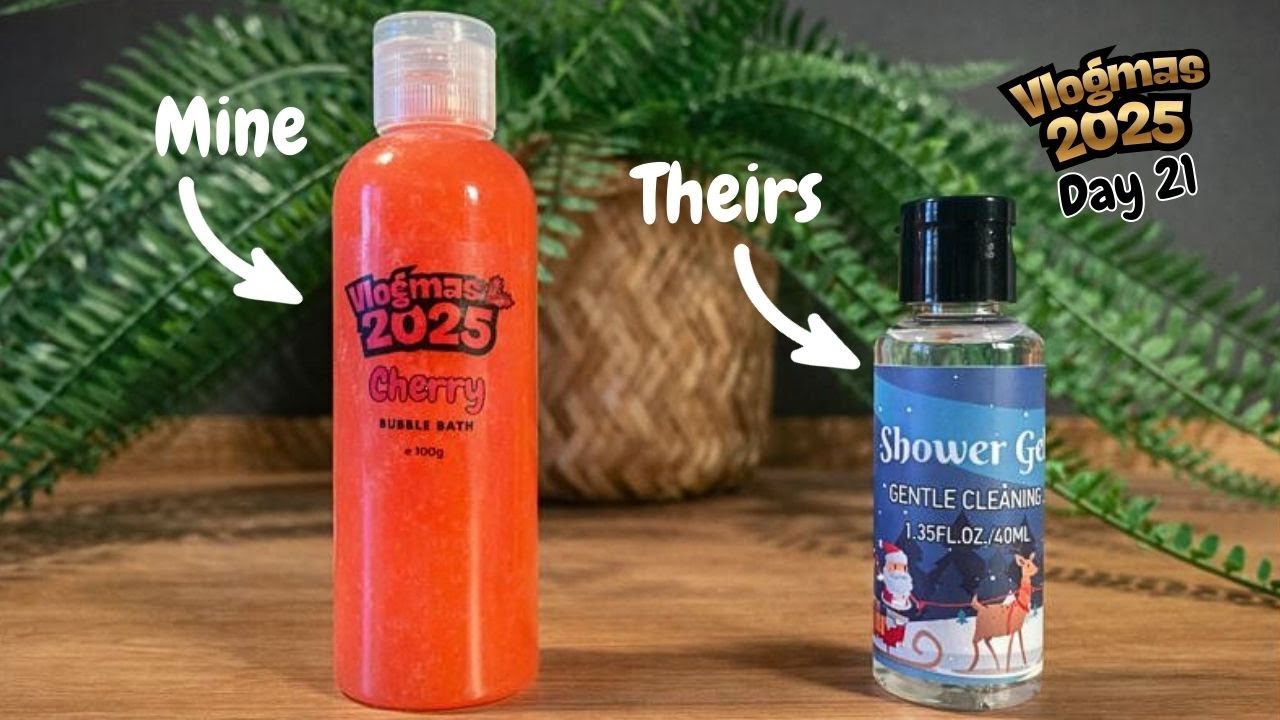 21-й день Vlogmas — Время принять ванну с пеной!