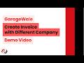 GarageWale Partner App | Invoice with Multiple Companies Demo 📄