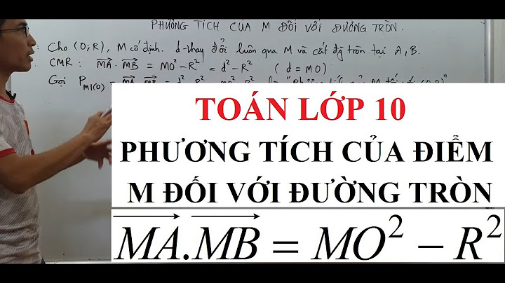 Bài tập toán hình 10 tichs vô hướng