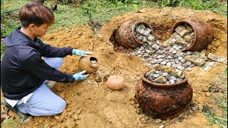 Unveiling the secret hidden underground: a 1000-year-old treasure has been found.
