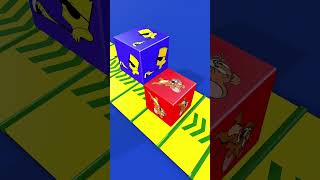 Loop face ball falling #games #3danimation