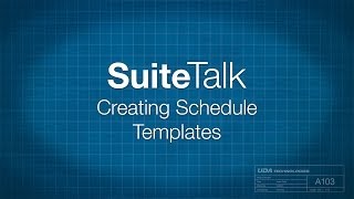 Creating Schedule Templates in ConstructionSuite screenshot 2