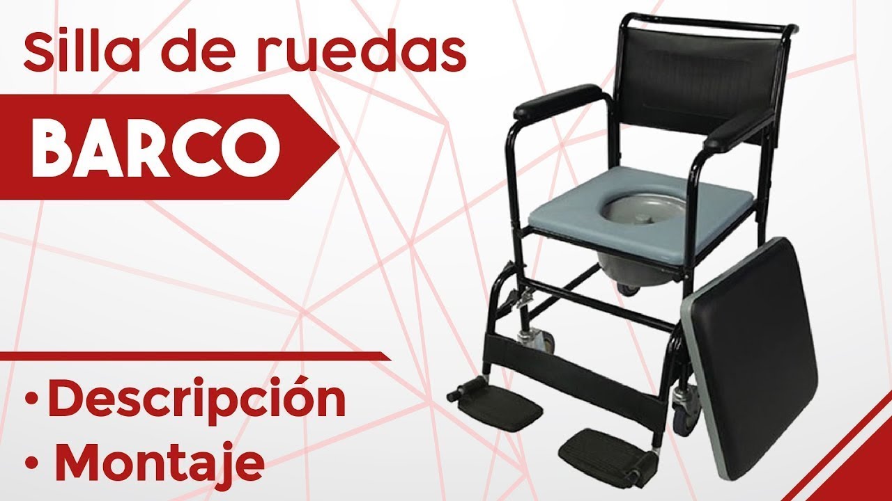 Silla con inodoro incorporado robusta y fácil limpieza - Benclinic