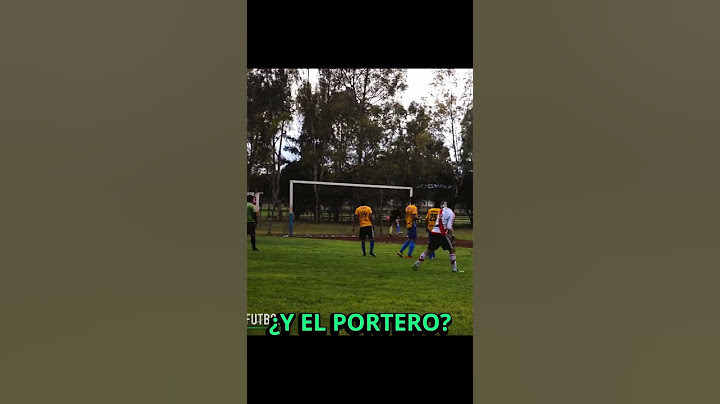 Golazo o error garrafal del portero? #futboldebarrio #portero #tirolibre #futbol #golazo