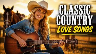 Country Love Songs 70s 80s 90s ❤️ Greatest Timeless Country Classics Playlist