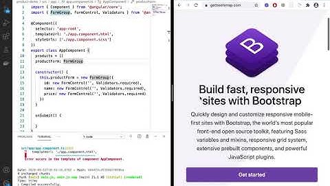 Build your first Single Page Application with Angular and Bootstrap