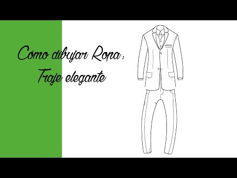 Cómo dibujar Ropa Traje Elegante Tutorial | - YouTube