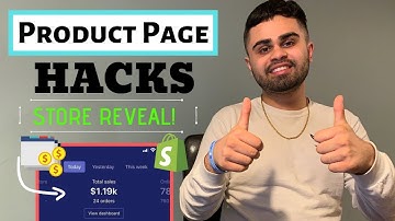 High Converting Shopify Product Page Guide | Shopify Drop Shipping 2021 (*STORE REVEAL!)