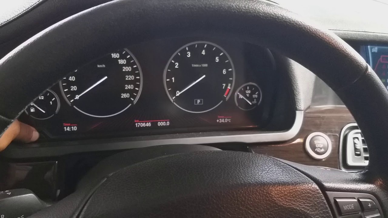 Service reset BMW 750LI 2012 - YouTube