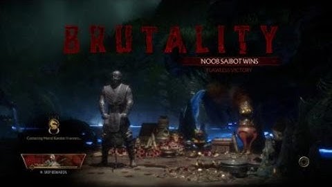 Mortal Kombat 11: Noob Saibot Skinned Brutality