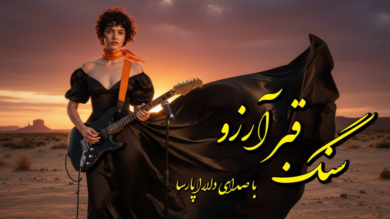 سنگ قبر آرزو با صدای دلارا پارسا