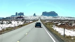 Monument Valley Forrest Gump Road