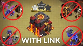 Th10 Most Powerful War Base Best Th10 War Base With Copy Link Defense Against Th11 2020