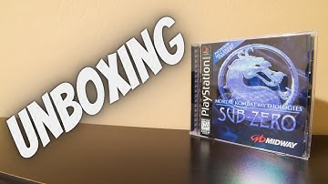 UNBOXING Mortal Kombat Mythologies: Sub-Zero with RARE Sweepstakes Insert Inside - Playstation