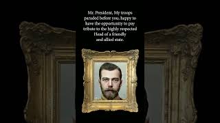 The ONLY Recording of Tsar Nicholas II