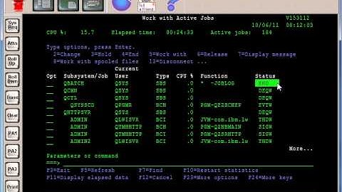 AS400 Tutorial - ENDSBS & STRSBS