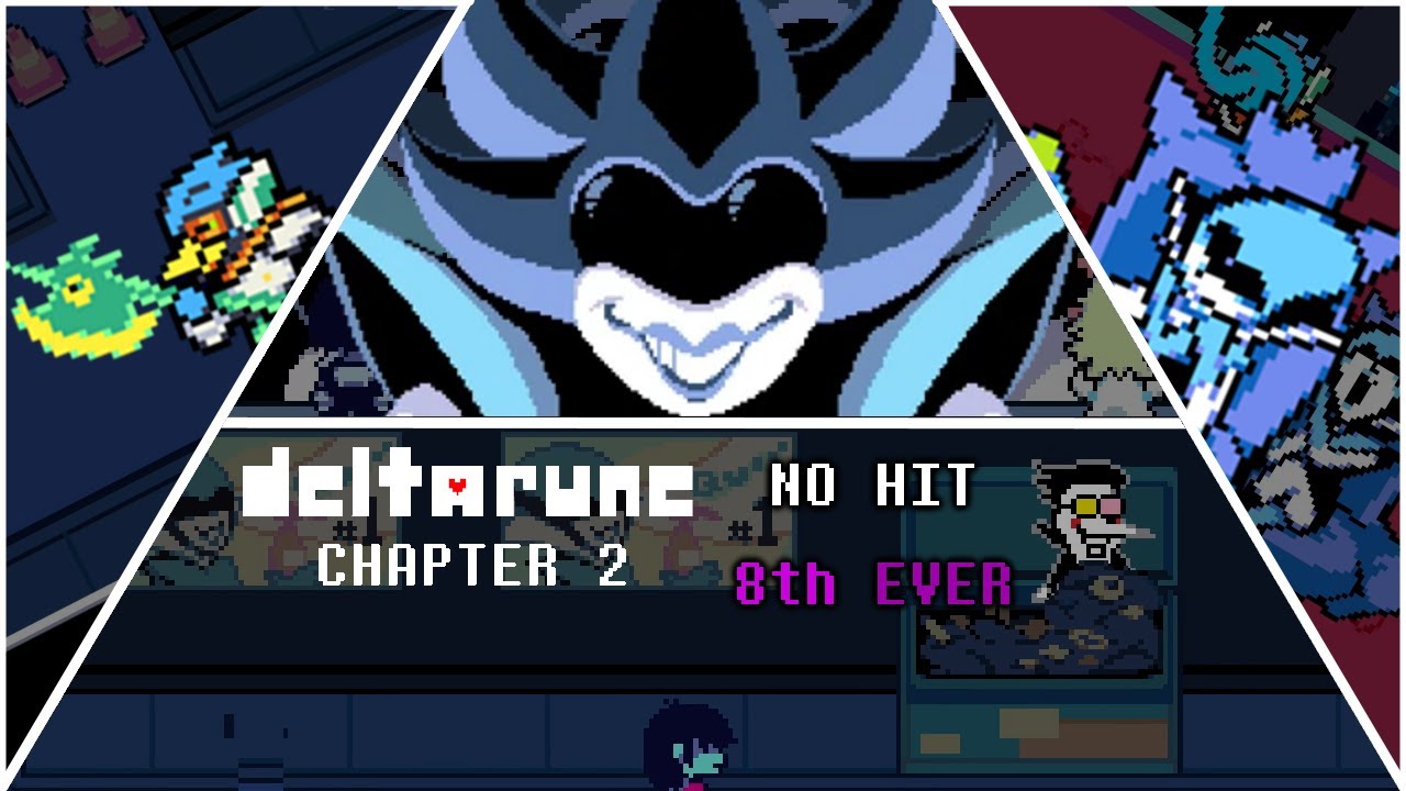 Deltarune Chapter 2 Main Route NO HIT Run (8TH EVER!!!) - YouTube