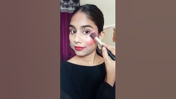 3 finger technic for apply highlither blush and bronzer 😳🌞 #shorts #youtubeshorts #makeup #hacks