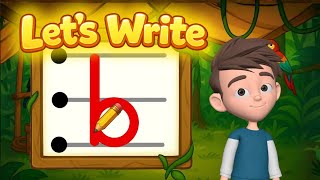 ✏️ Quick Write – Lowercase B | Practice Writing the Letter B for Kids!