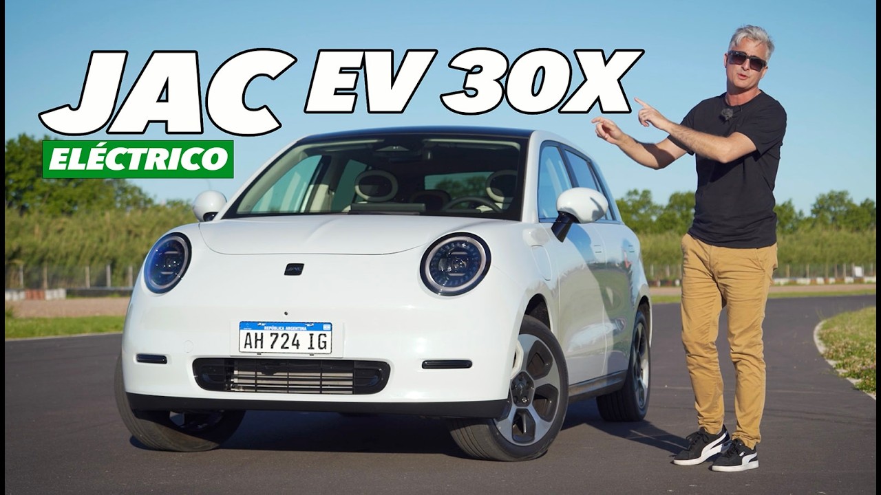 JAC EV 30X - Chino, simpático y eléctrico - TEST - Matías Antico - TN Autos