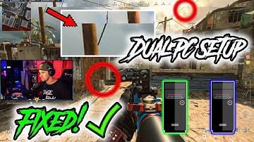 How to Fix Screen Tearing on Dual Stream PC Setup! (2024)