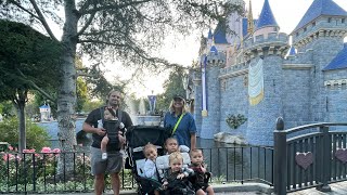Day 1 of our MONTH adventure - Disneyland with 5 under 5