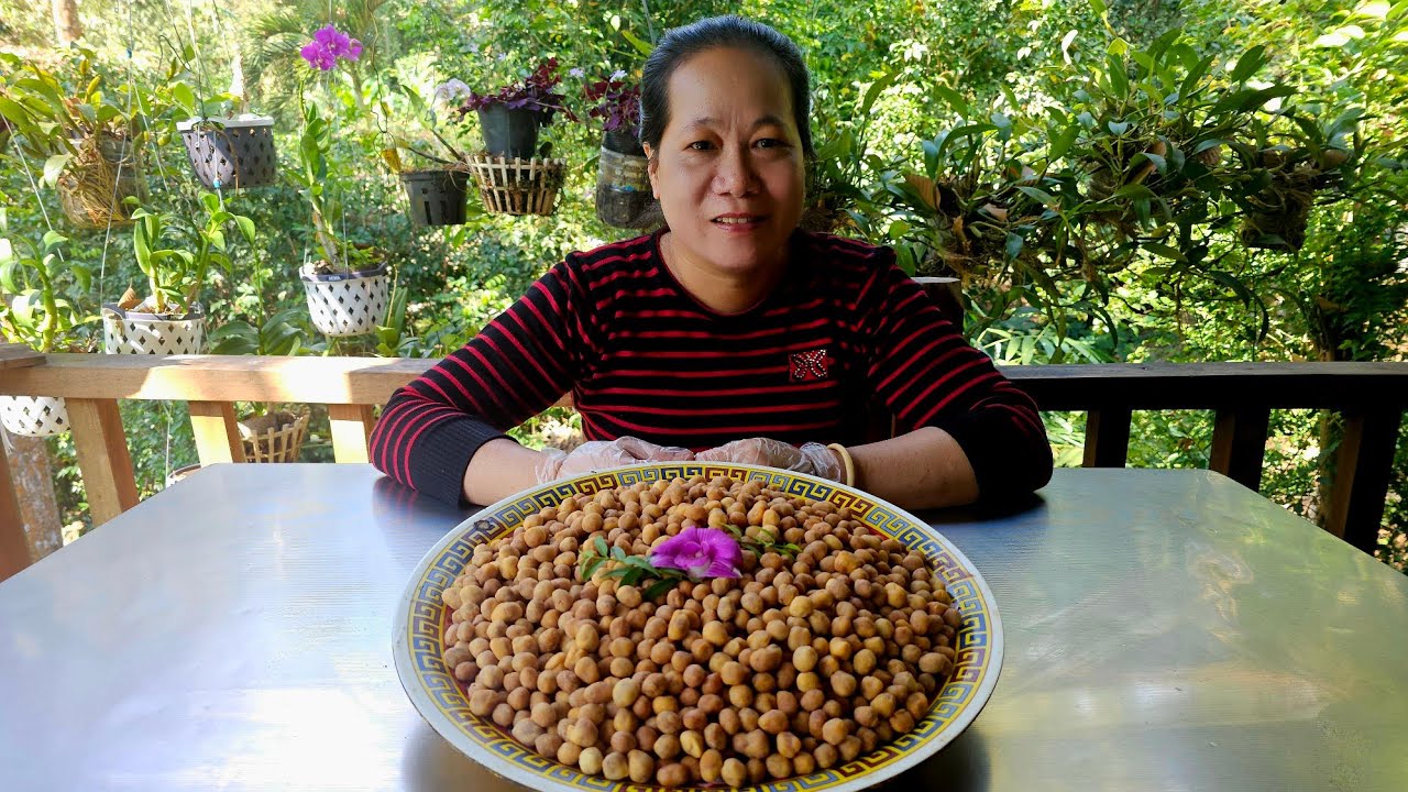 Cách làm đậu phộng sữa chiên giòn rụm rất ngon