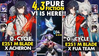  43 V1  E2 Is Too Broken E2s1 Mortenax Blade X Acheron U0026 Feixiao  Pure Fiction 4  Hsr