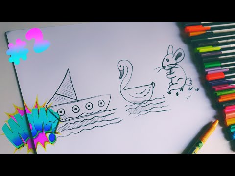 How to Draw Eyes from Numbers | Step by Step - როგორ დავხატოთ მარტივად ციფრებით