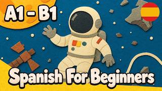 Test your Spanish listening | Understanding space debris | Beginner Spanish