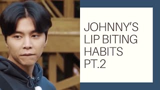 쟈니의 입술 물고 습관 | Johnny's Lip Biting Habits Pt.2