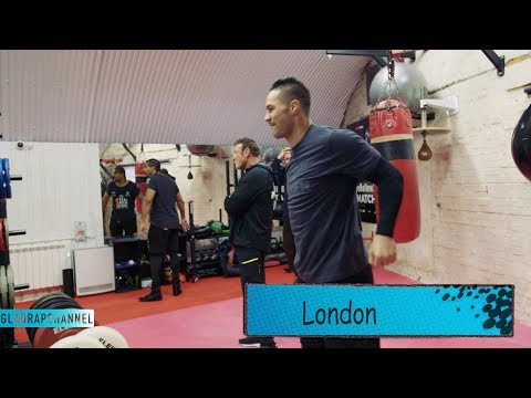Joseph Parker training in London at David Haye's Gym - Looking Sharp!