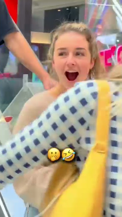 Awkward Phone Calls on the ESCALATOR Prank! 🤣 #shorts