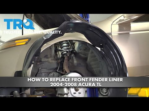 How to Replace Front Inner Fender Liner 2004-2008 Acura TL