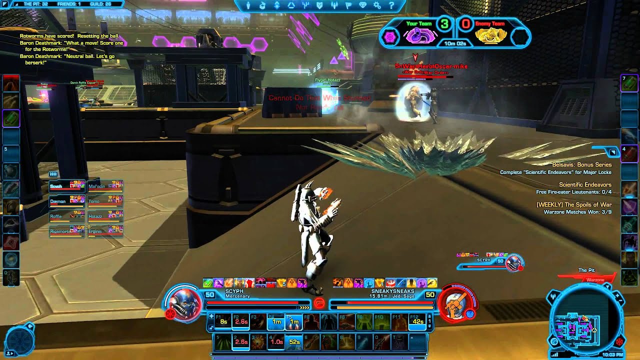 SWTOR rated warzone gameplay #1