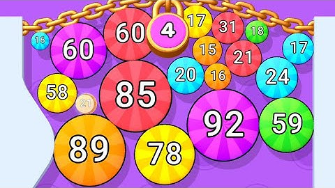 Puff Balloon Up - Level Up Balloon ⭐️ Addition Number 2048 ⭐️ Blob Merge 2048 Blob Balls 3D Gameplay