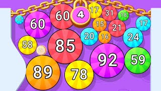 Puff Balloon Up - Level Up Balloon ⭐️ Addition Number 2048 ⭐️ Blob Merge 2048 Blob Balls 3D Gameplay