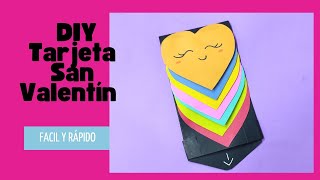 Tarjeta San Valentín Ideas para el 14 de febrero #14defebrero #sanvalentin